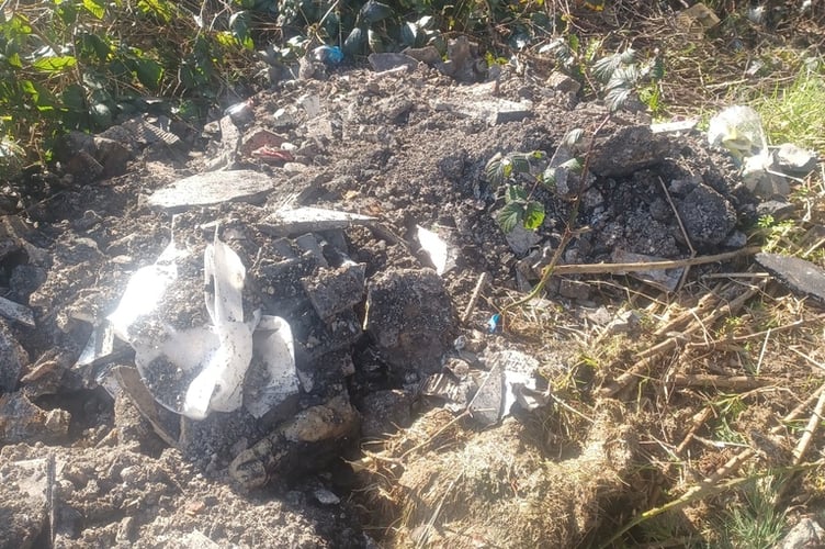 Sandy Hill Lane flytipping