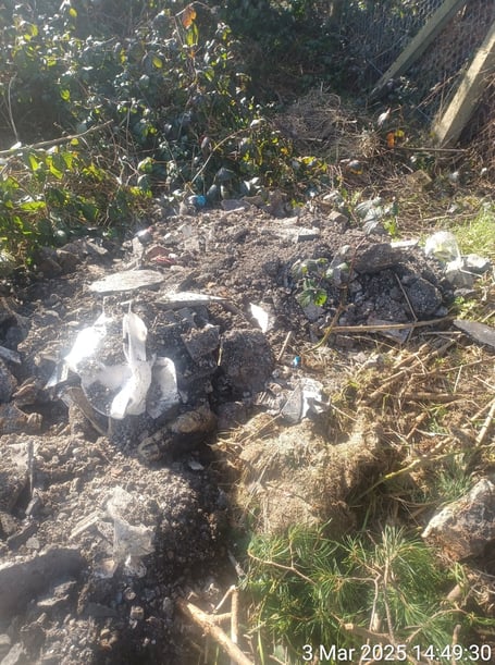 Sandy Hill Lane flytipping