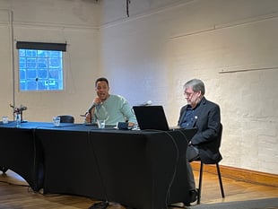 WATCH: TV star Will Kirk brings art of restoration to Farnham Lit Fest