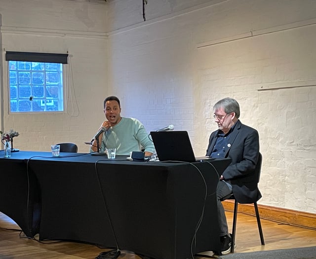 WATCH: TV star Will Kirk brings art of restoration to Farnham Lit Fest
