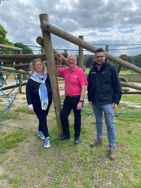 Bourne Show Playground Councillors