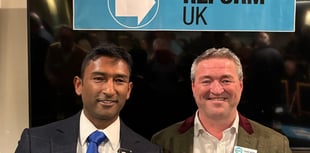 Reform UK party hosts event at former Conservative Club in Farnham