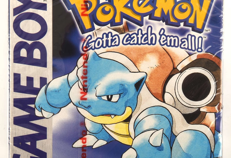 <p>Nintendo Game Boy Pokemon Blue. (Ewbank's Auctions)</p>