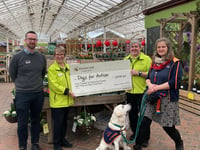 Haskins Forest Lodge raises more than £3,500 for Dogs for Autism