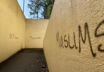 "Upsetting and dreadful" racist graffiti appears on Bordon underpass