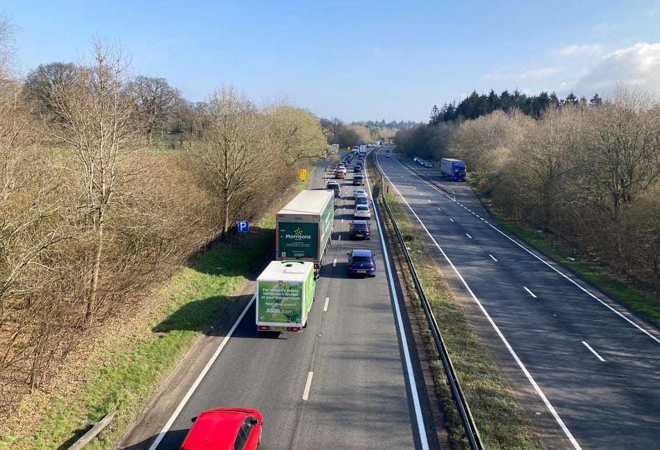 <p>The incident prompted the closure of the A3 around Liphook.</p>