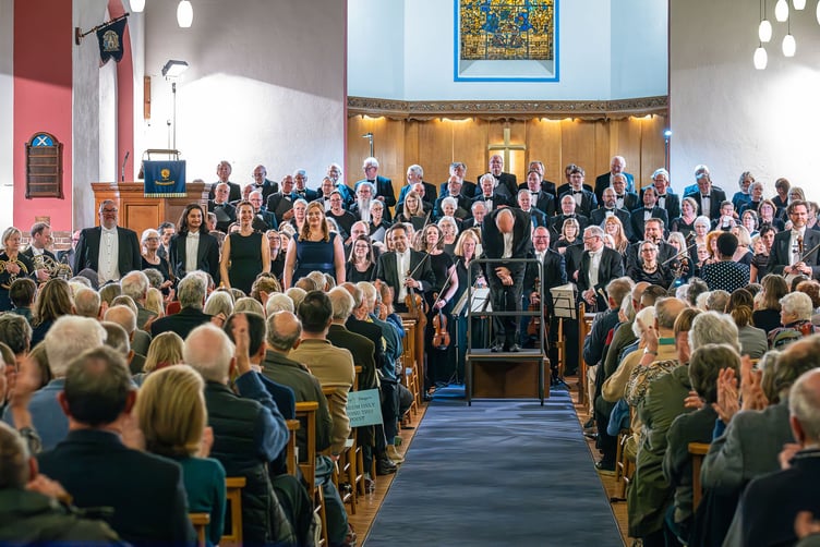 Waverley Singers, St Andrew's Garrison Church, Aldershot, March 22nd 2025.