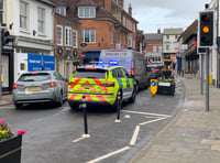 WATCH: Emergency vehicle held up in Farnham's traffic gridlock