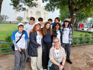 Opportunity of a lifetime as Alton College students visit India
