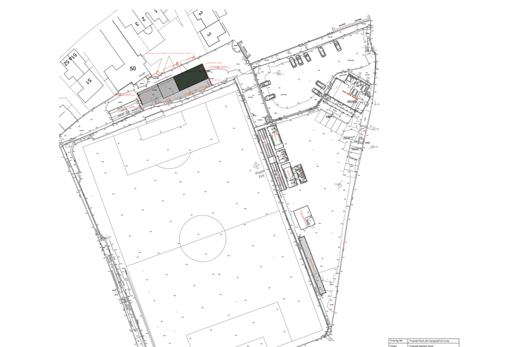 Permitted plans for new stand at Farnham Town FC