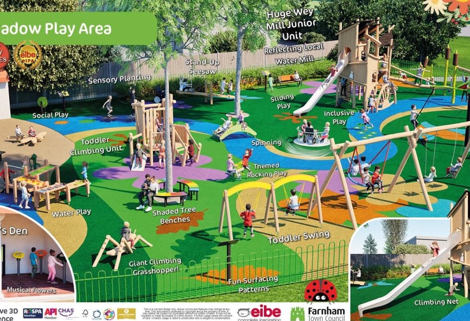 <p>Gostrey Meadow’s play area is getting a makeover.</p>