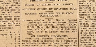 A drunk seaman on the pavement and a bovine intervention
