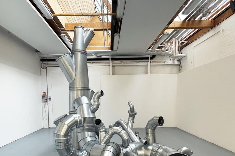 Isobelle Munckton's artwork for UCA Grad Show in Farnham.