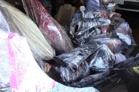 Cranleigh "chop shop" stolen parts