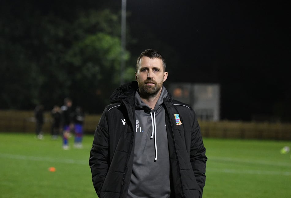 <p>Farnham Town manager Paul Johnson has signed a new contract</p>