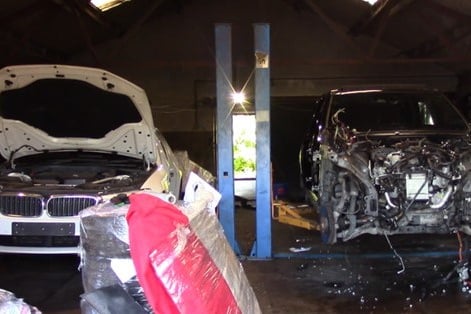 Cranleigh "Chop Shop" with stolen cars