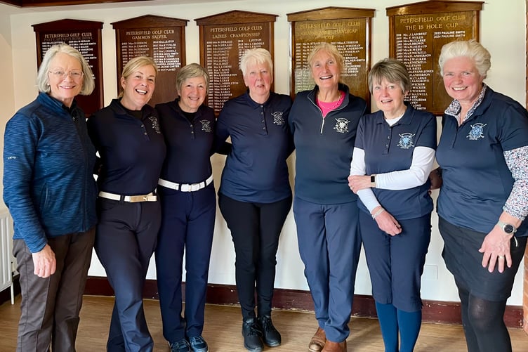 Members of the Winter Triple Petersfield team