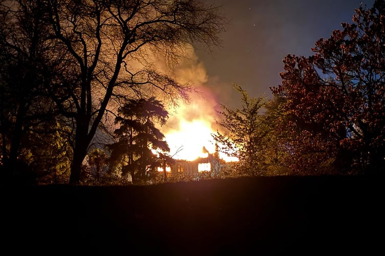 Grayswood Hill House fire