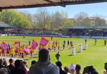 Aldershot Town beat ten-man Woking to reach FA Trophy final at Wembley