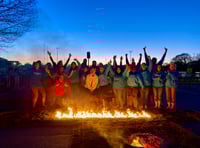 WATCH: Trailblazers walk on fire to support FitzRoy charity 