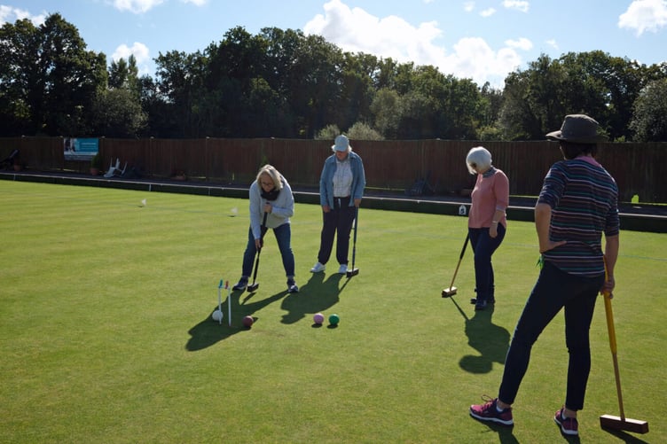 Aldershot Traction Bowls and Croquet Club are looking forward to the new season (Photo: Angela Walker)