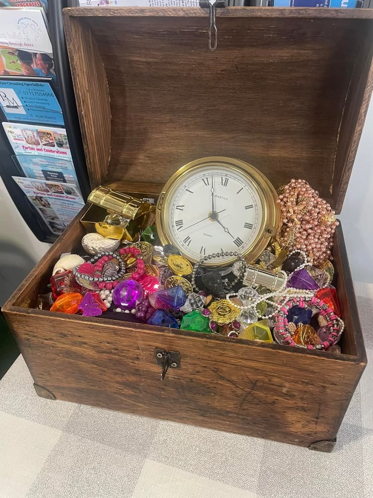 One of the Pirate themed props setting the scene (Picture: Launceston Junior Band) 