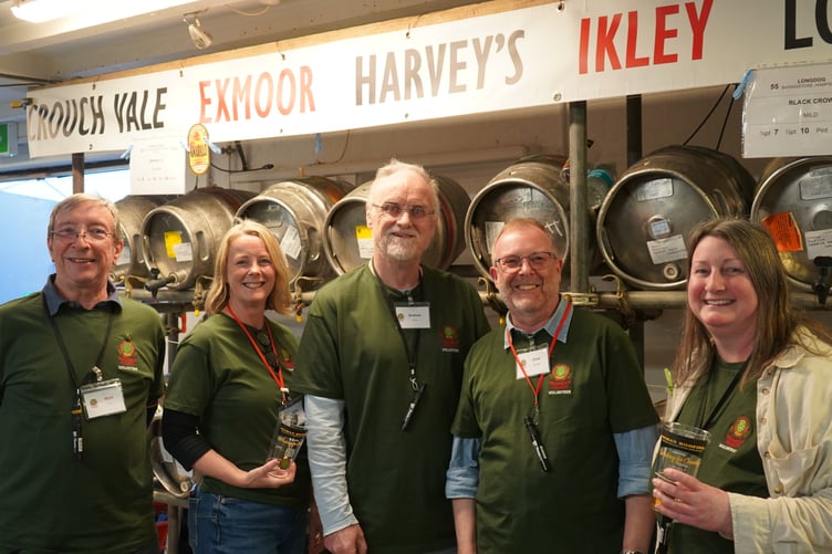 Volunteers at Farnham Beerex 2025