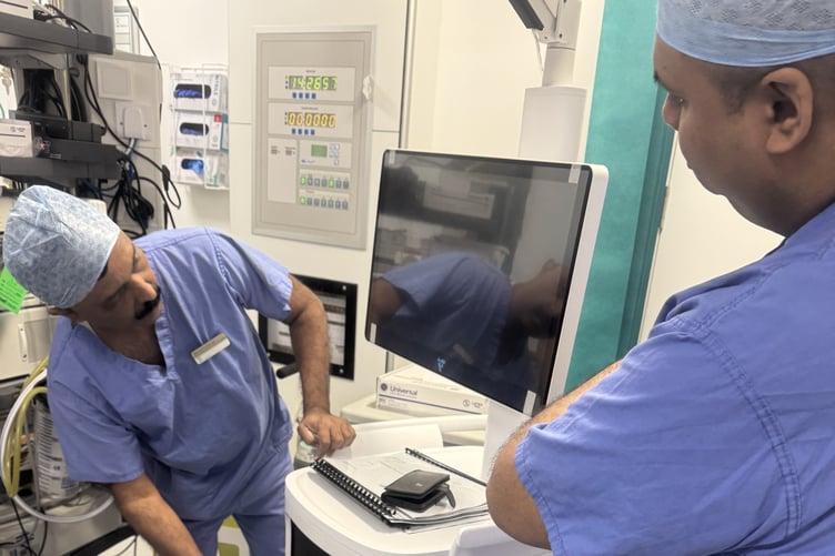 The VELYS system at Spire Clare Park Hospital.