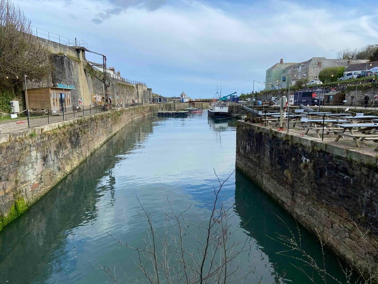 The inner harbour at Charlestown, near St Austell. Picture: Andrew Townsend