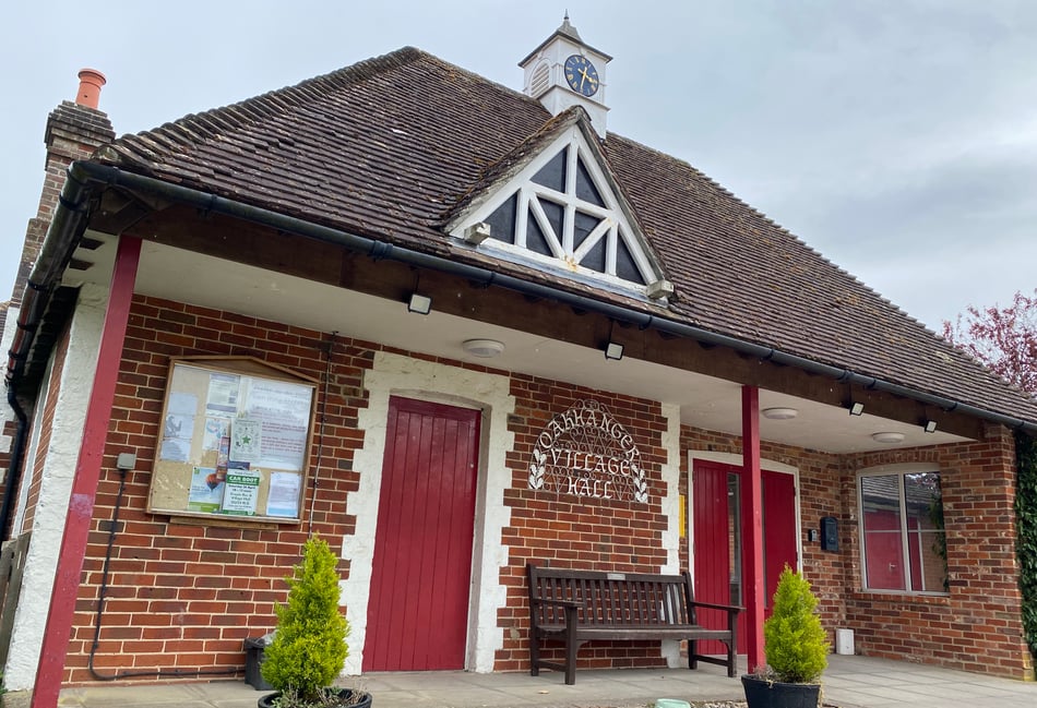 <p>Oakhanger Village Hall is literally yards away from the Whitehill & Bordon parish boundary, but is on the wrong side to receive the oodles of developer funding.</p>