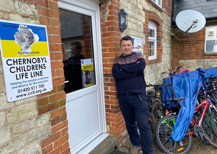 Dennis Vystakin Helping Hand Ukraine Selborne