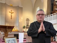 Farnham Catholics in mourning for Pope Francis