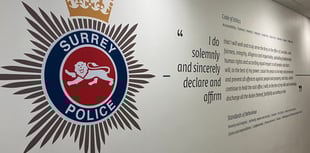 Surrey police officer spared jail for misconduct