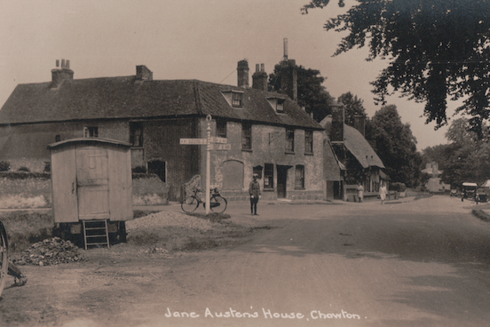 A postcard of Jane Austen's House.