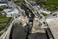 Work progressing on harbour lockgate project