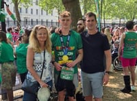 Former Farnham student completes London Marathon after cancer battle