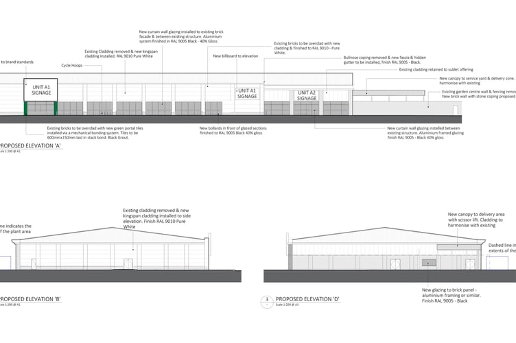 M&S Homebase Farnham conversion plans