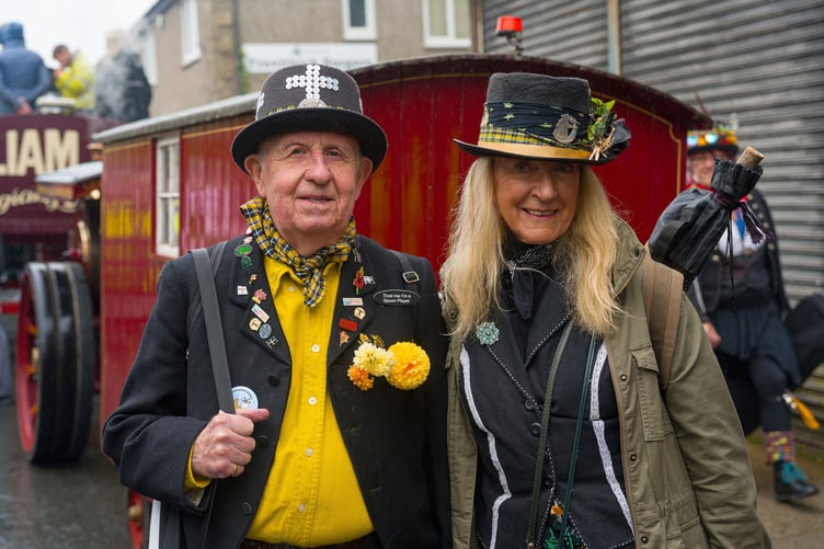 Best bib and tucker at Trevithick Day 2025