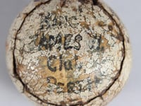 Mystery of the historic leather golf ball up for auction in Surrey