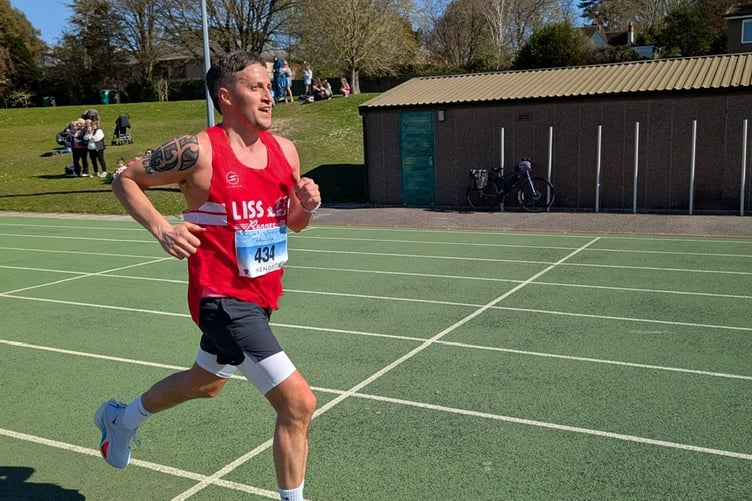 Ben Sykes' final effort to the finish