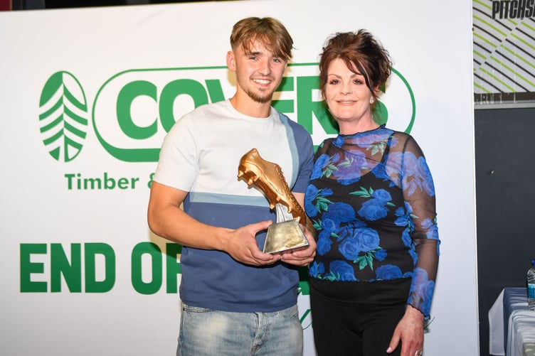 Owen Dean won the golden boot