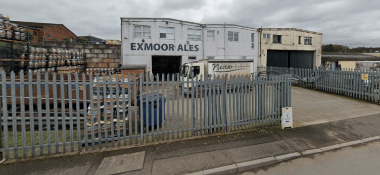 Exmoor Ales, in Wiveliscombe, has closed its brewery and partnered with a Surrey brewer. PHOTO: Google Maps.