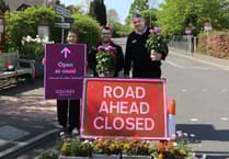 A great diversion: Badshot Lea garden centre is open for business despite roadworks