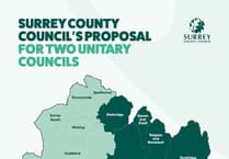 Surrey County Council plans two mega authorities