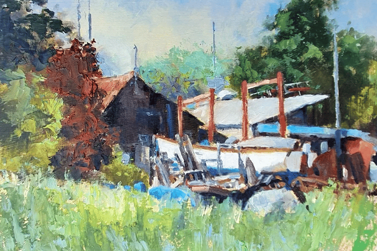 Downs Road Boatyard.