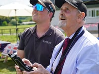 Veterans test next-generation drones to mark VE Day anniversary
