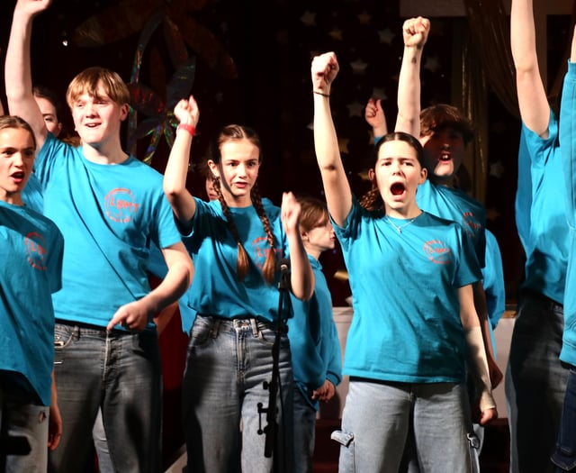 Youth music theatre group celebrates two years of success