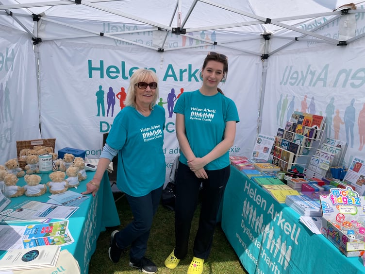 Helen Arkell charity volunteers at the Great Farnham Duck Race 2025.