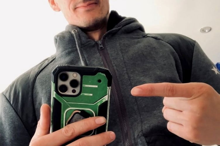 Casey Flay found his phone that flew from his pocket whilst skyding. Release date May 5, 2025. A skydiver whose phone flew out of his pocket at 14,000ft was stunned when he later tracked it down to a forest and found it - without a scratch on it. Casey Flay, an experienced wingsuiter and skydiver, jumped from the plane like he had so many times before but completely forgot to zip the front pocket with his phone in. A video of his skydive in Honiton, Devon, shows the 37-year-old preparing to leap with his iPhone 13 Pro Max peeking out of his overalls. As he takes his leap, the phone flies out of his pocket and plummets towards the Earth. Following his dive, engineer Casey - oblivious to the fact his phone had fallen alongside him - asked others in the plane if he'd left it up there. But he was shocked when he used the Find My iPhone app to track his phone down to a forest four miles away from where he'd landed. Even more surprising, however, was the fact that the 14,000ft (2.65 mile) drop appeared hardly to have left a mark on his device.