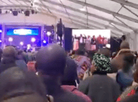Christian conference 'more like festival than church service'